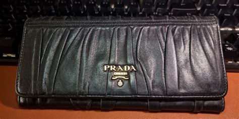 prada nappa gaufre wallet price|PRADA Nappa Gaufre Wallet Black 965630 .